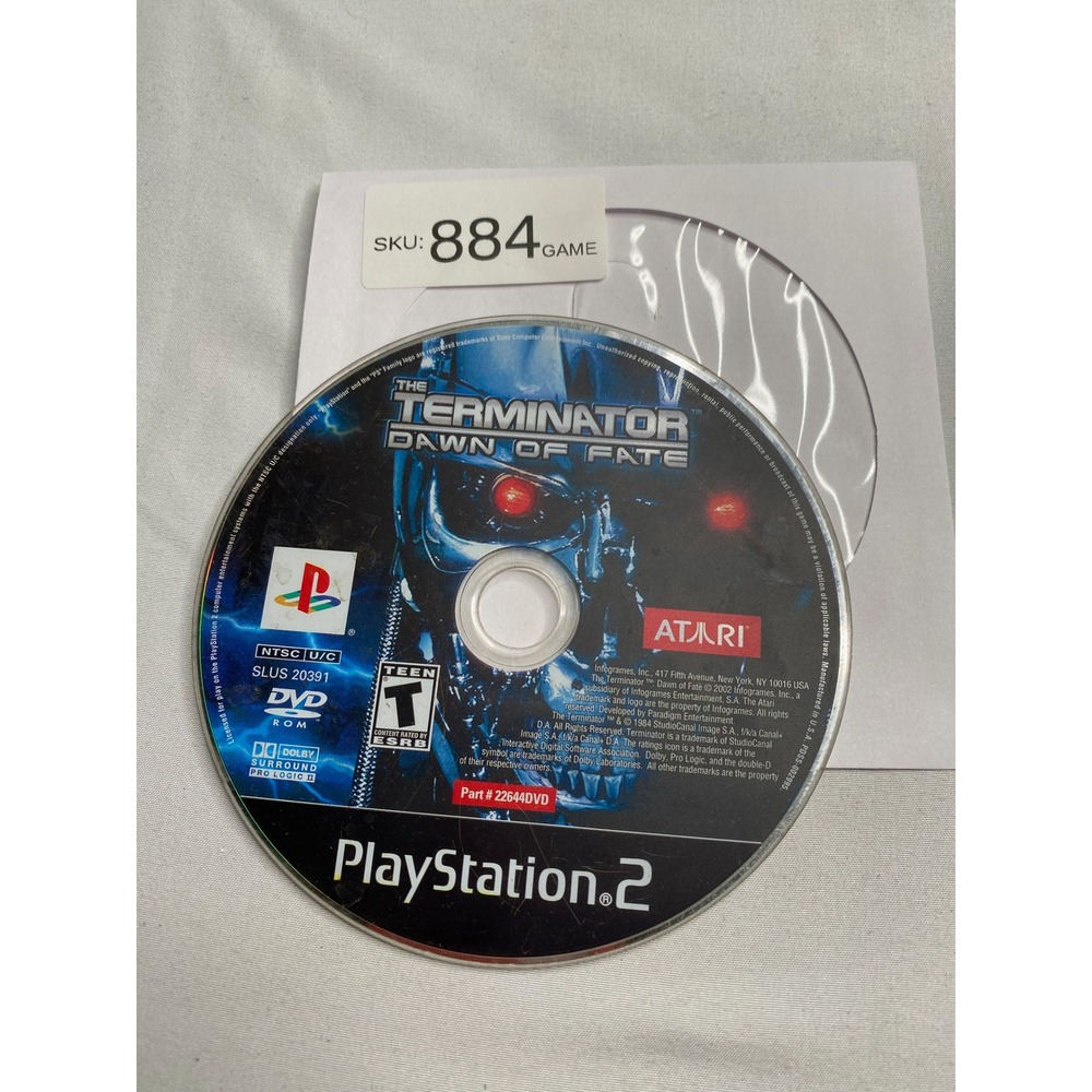 The Terminator Dawn of Fate Sony PlayStation 2